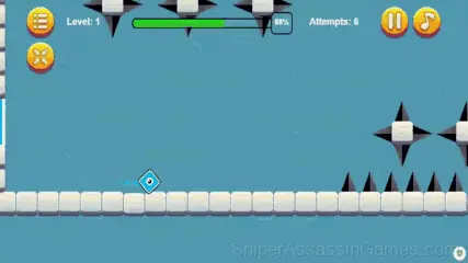 Geometry Dash SUPER gameplay screenshot 5