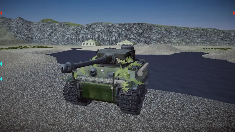 Tiger Tank Simulator 2 gameplay screenshot 1