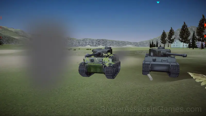 Tiger Tank Simulator 2 gameplay screenshot 2