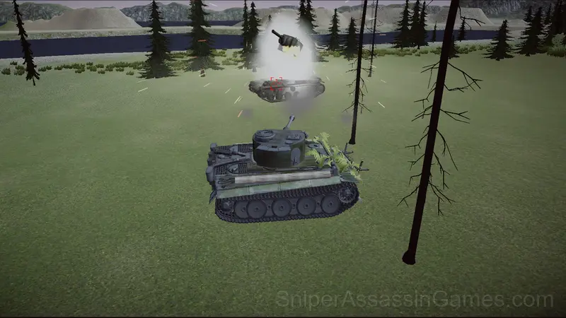 Tiger Tank Simulator 2 gameplay screenshot 4