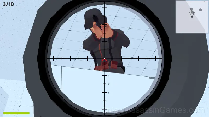 Sniper Shot: Bullet Time gameplay screenshot 1