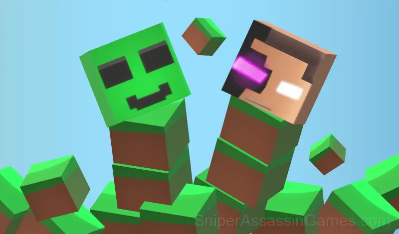 Play Steve race: fast mobs