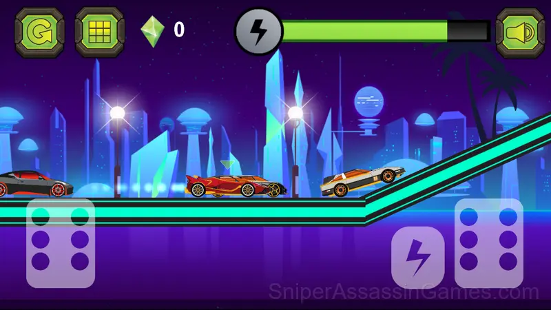 Futuristic Racer gameplay screenshot 1