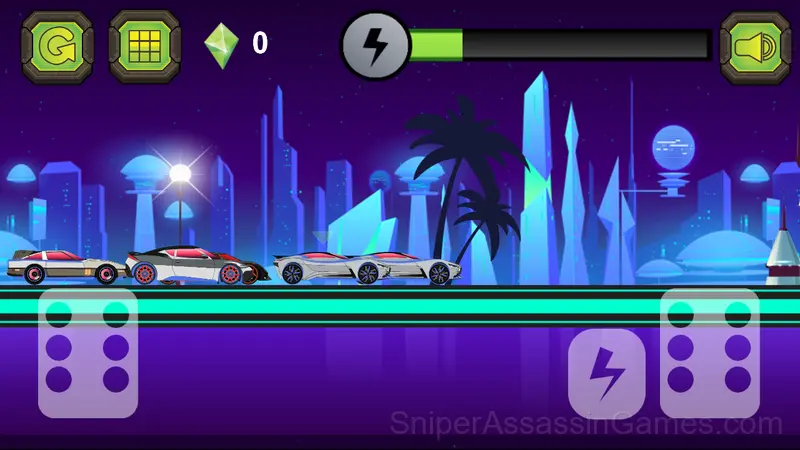 Futuristic Racer gameplay screenshot 2