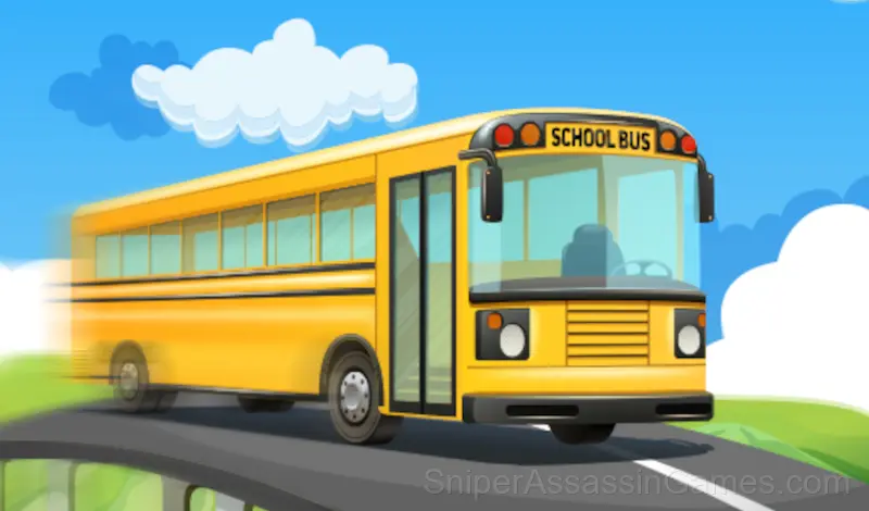 Play School Bus Racing