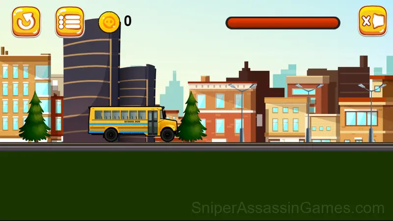 School Bus Racing gameplay screenshot 2