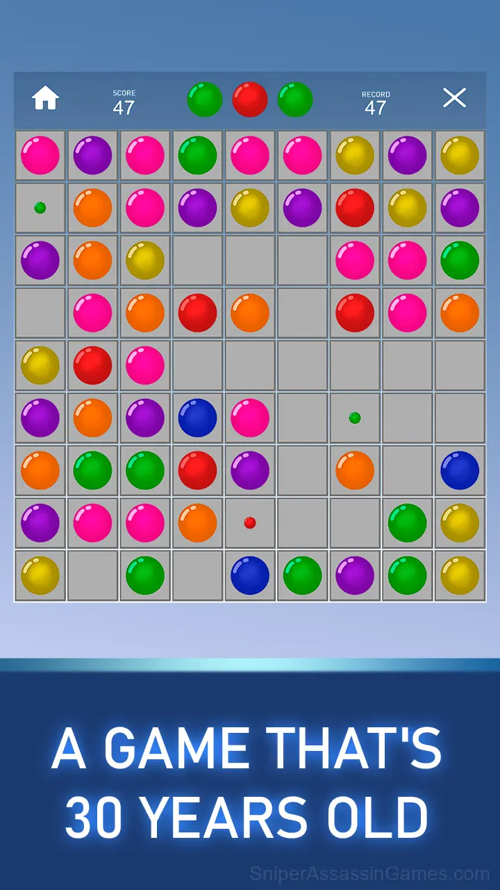 Lines 98 gameplay screenshot 1