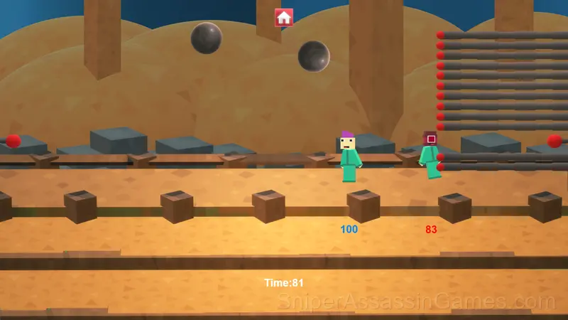 Noob in the game gameplay screenshot 2