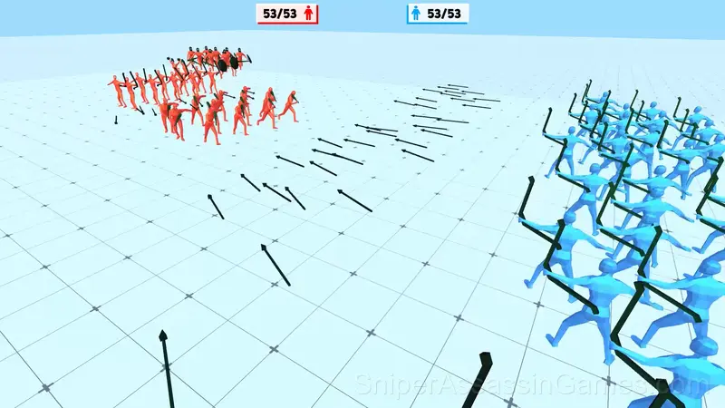 Funny Battle - War Simulator gameplay screenshot 2