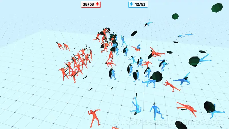 Funny Battle - War Simulator gameplay screenshot 3
