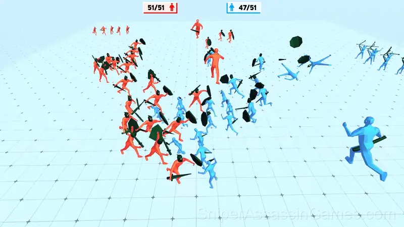 Funny Battle - War Simulator gameplay screenshot 5