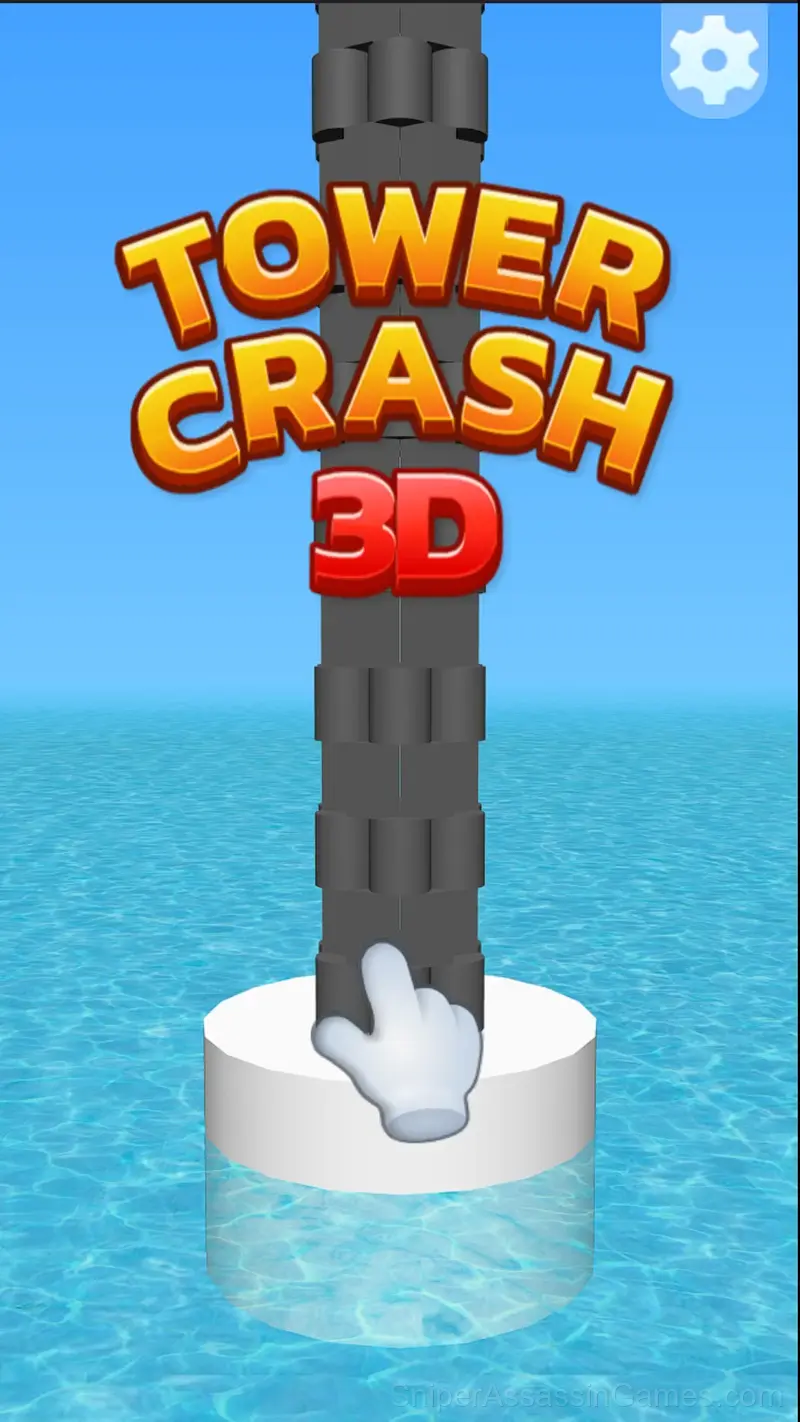 Tower Crash 3D gameplay screenshot 1