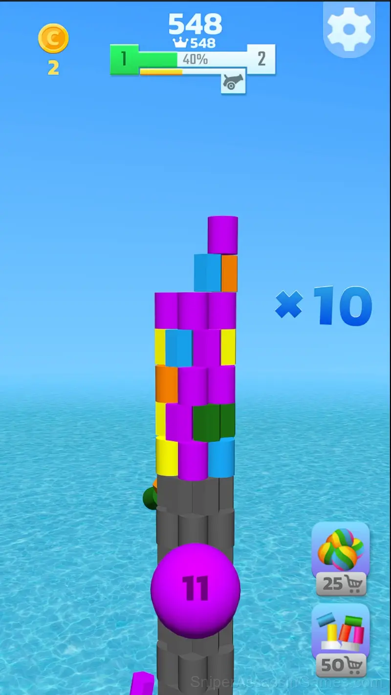 Tower Crash 3D gameplay screenshot 3