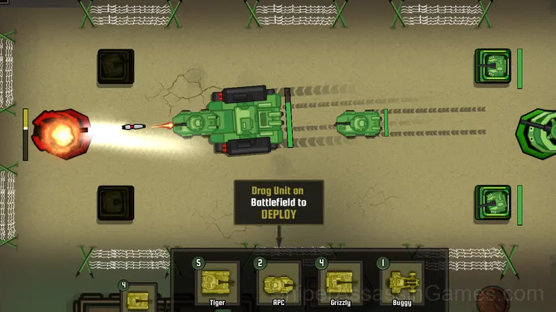 Armour Clash gameplay screenshot 1