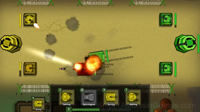 Tanks World gameplay screenshot 2