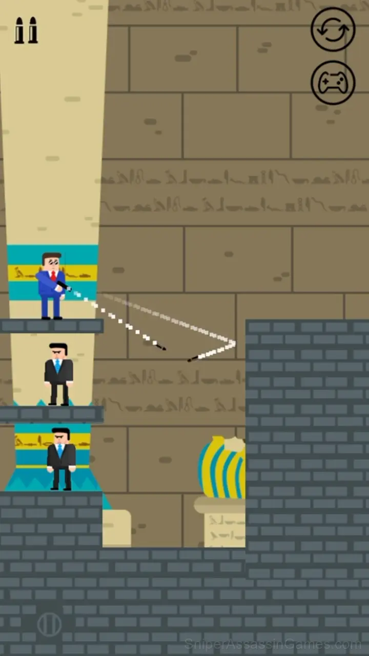 Mr Bullet 2 gameplay screenshot 1