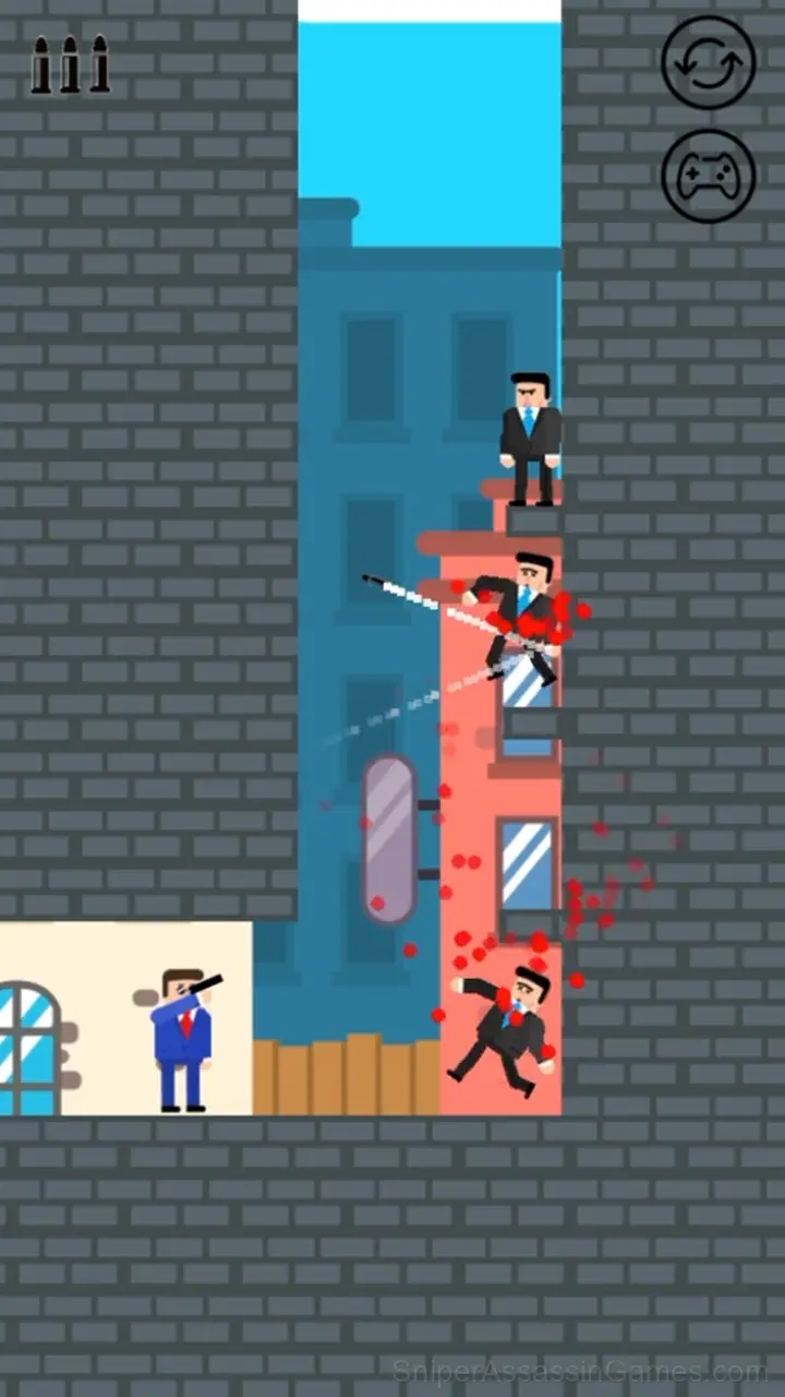 Mr Bullet 2 gameplay screenshot 2