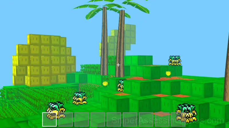 Minecraft Mario Edition gameplay screenshot 1