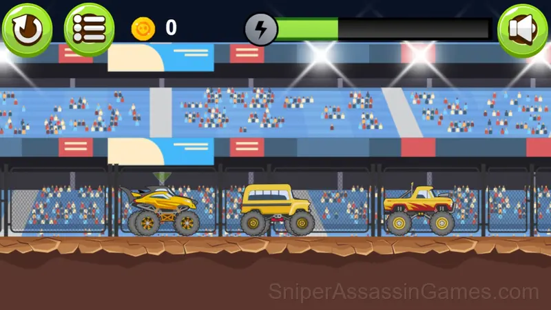 Monster Truck Race Arena gameplay screenshot 2
