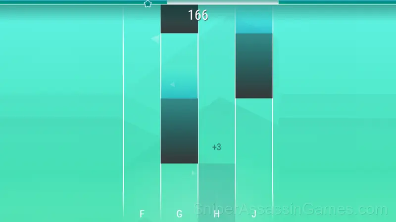 Piano Tile gameplay screenshot 1
