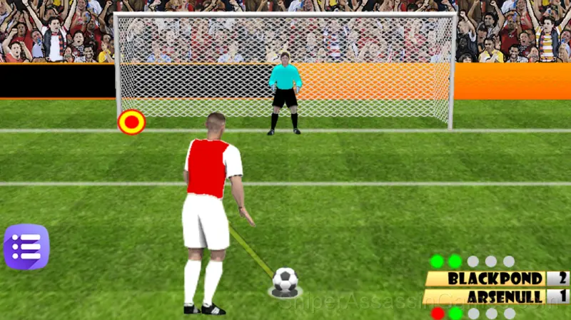 Penalty Soccer gameplay screenshot 2