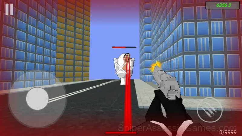 Cameramen vs Skibidi Toilets. Shooter! gameplay screenshot 2