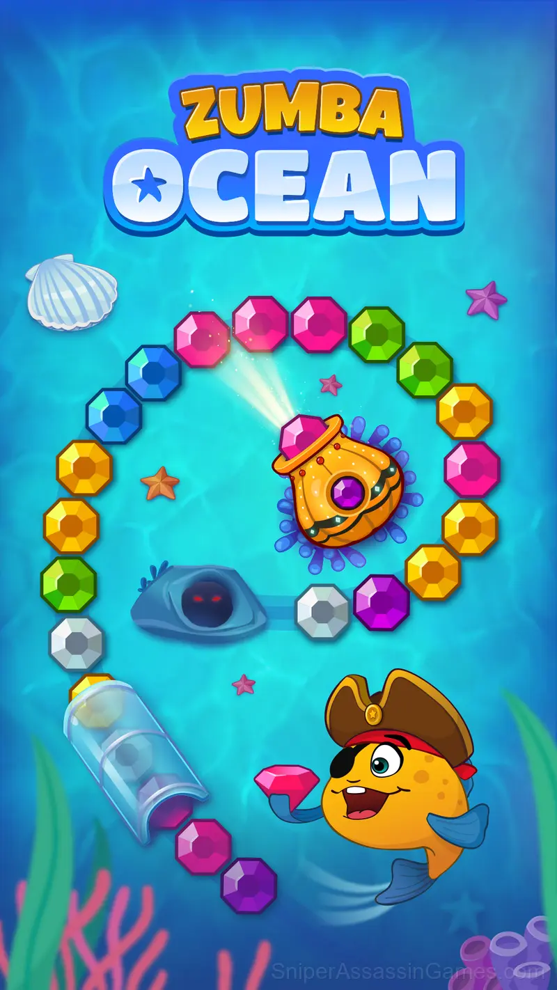 Zumba Ocean gameplay screenshot 1