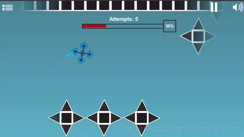 Geometry World gameplay screenshot 1