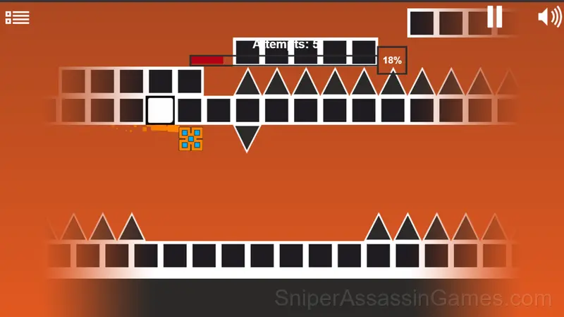 Geometry World gameplay screenshot 2