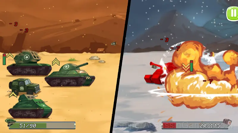 Tank Wars gameplay screenshot 3