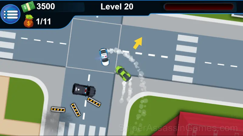 Police Chase Drifter gameplay screenshot 1