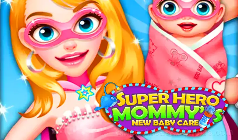 Play Superhero Mommy's New Baby