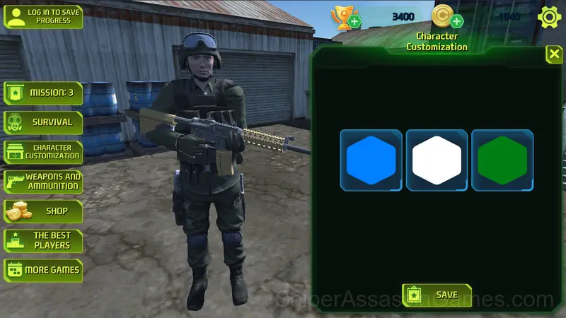 Zombie Shooter 2 gameplay screenshot 1