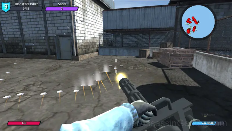 Zombie Shooter 2 gameplay screenshot 2