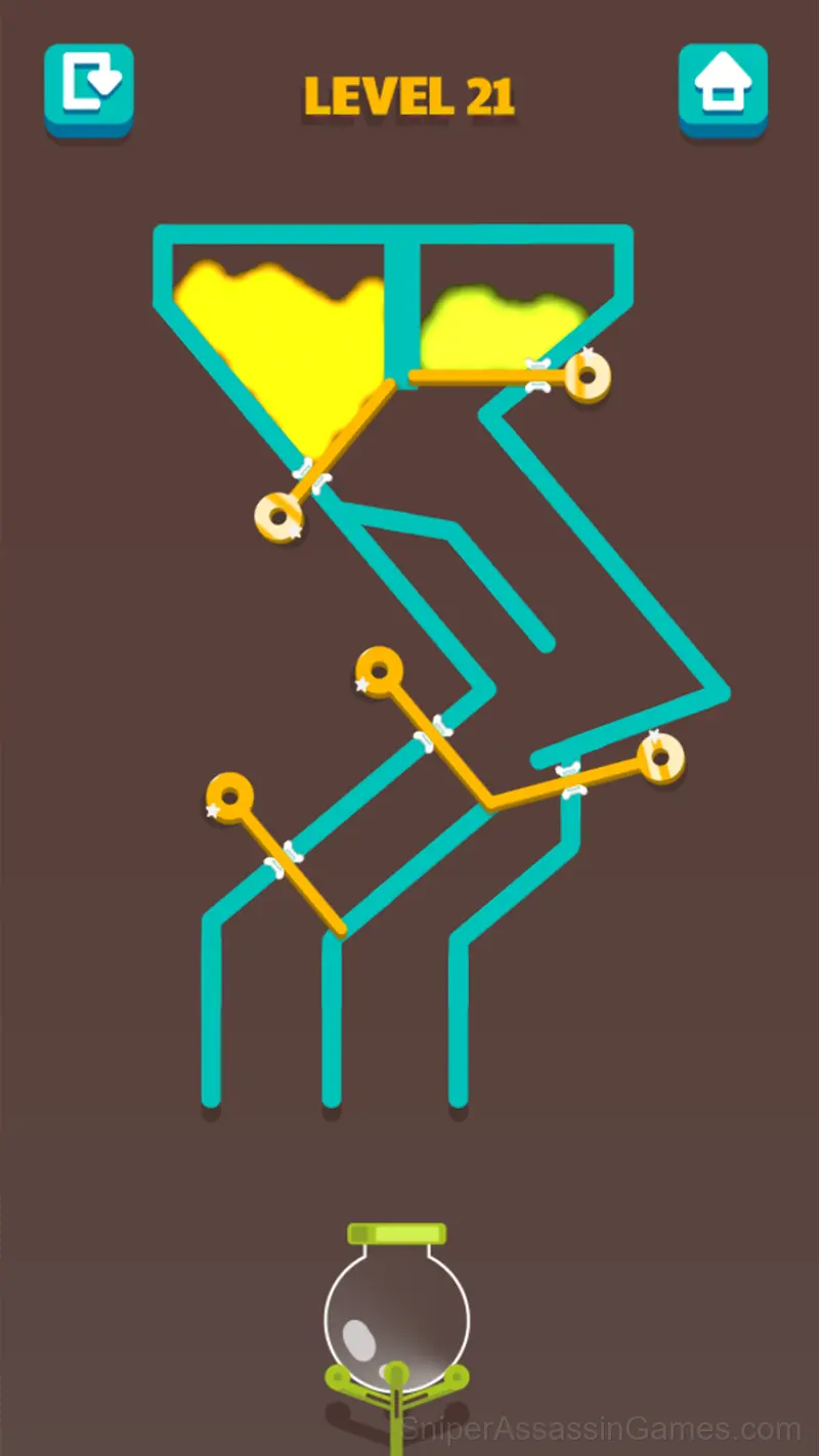 Colored Water & Pin gameplay screenshot 1
