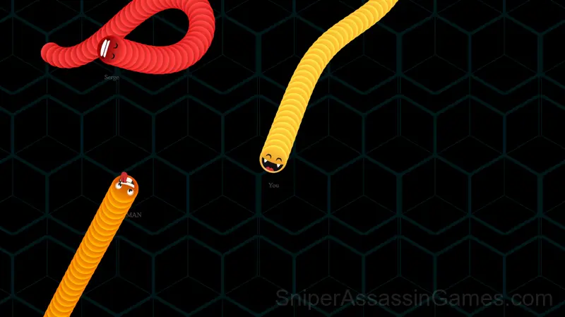 Wormate.io gameplay screenshot 2