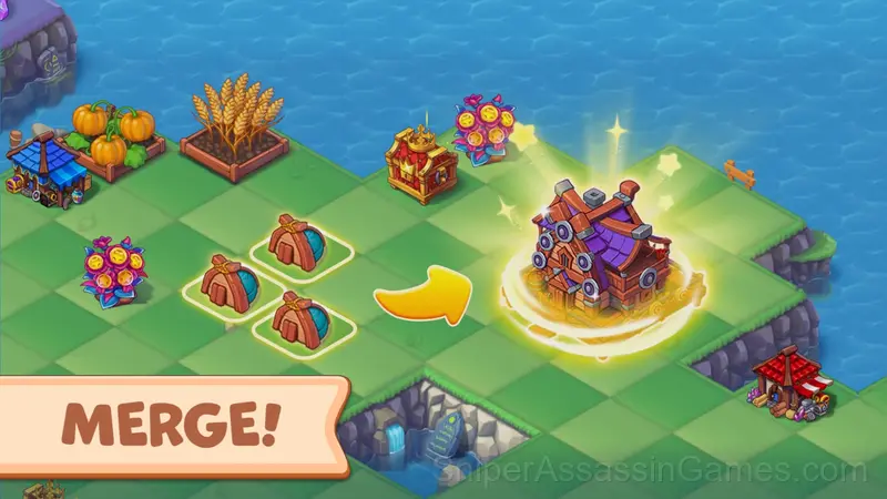 Mergest Kingdom gameplay screenshot 1