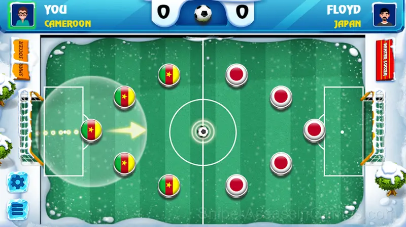 World Cup Soccer gameplay screenshot 1
