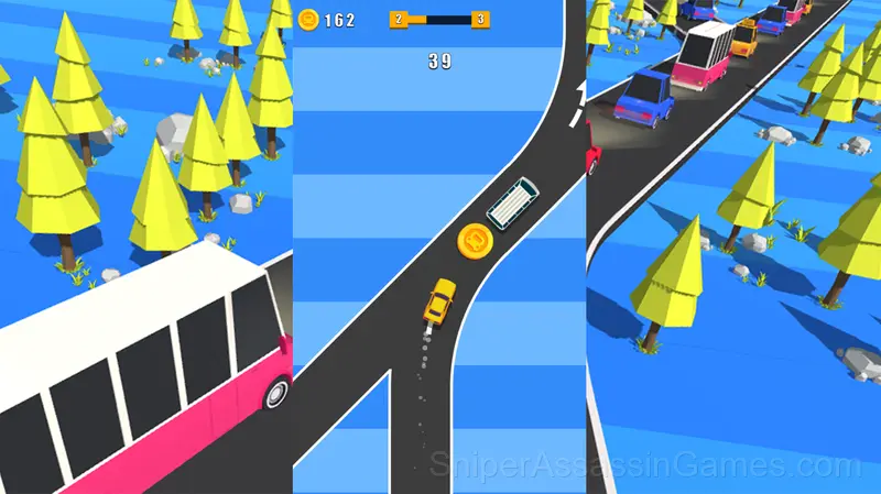 Traffic Run gameplay screenshot 1
