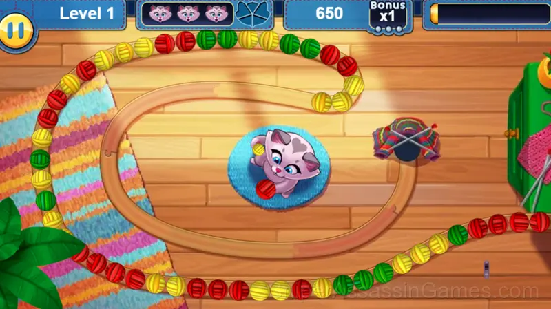 Zuma Shooter gameplay screenshot 1