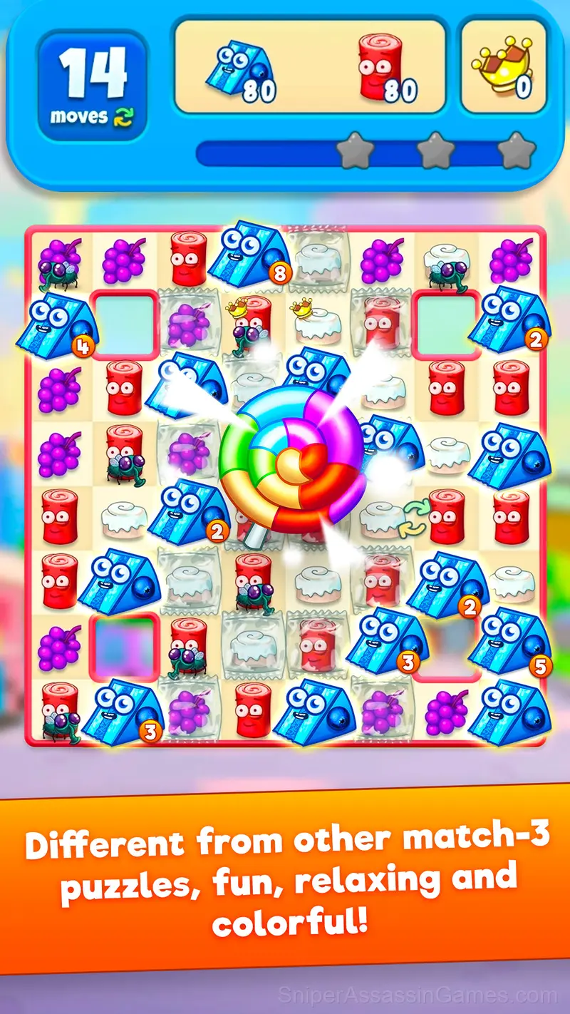 Sugar Heroes gameplay screenshot 1