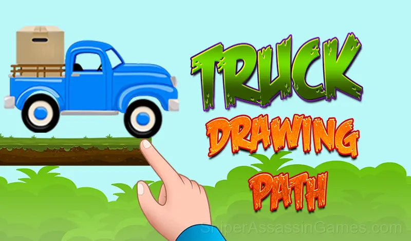 Play Truck Drawing Path