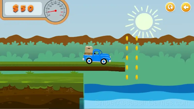 Truck Drawing Path gameplay screenshot 1