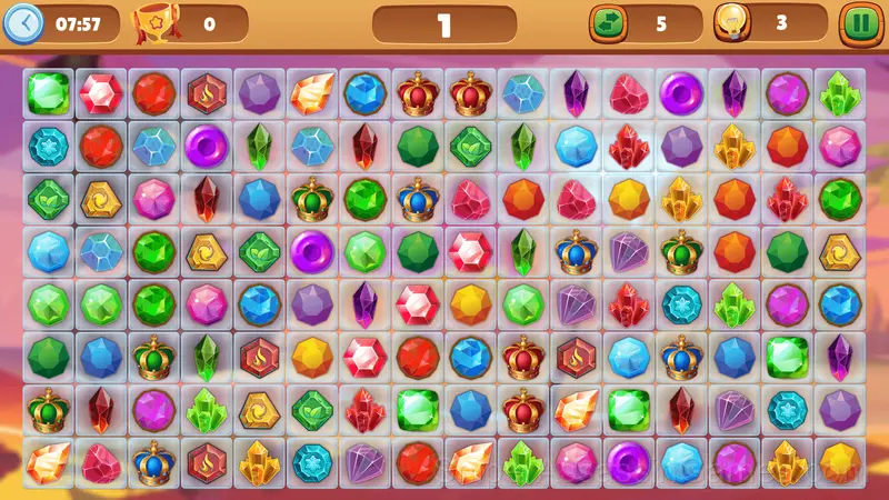Jewels Connect gameplay screenshot 4