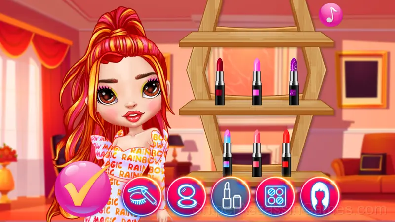 Rainbow Insta Girls gameplay screenshot 1