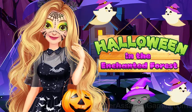Play Halloween In The Enchanted Forest
