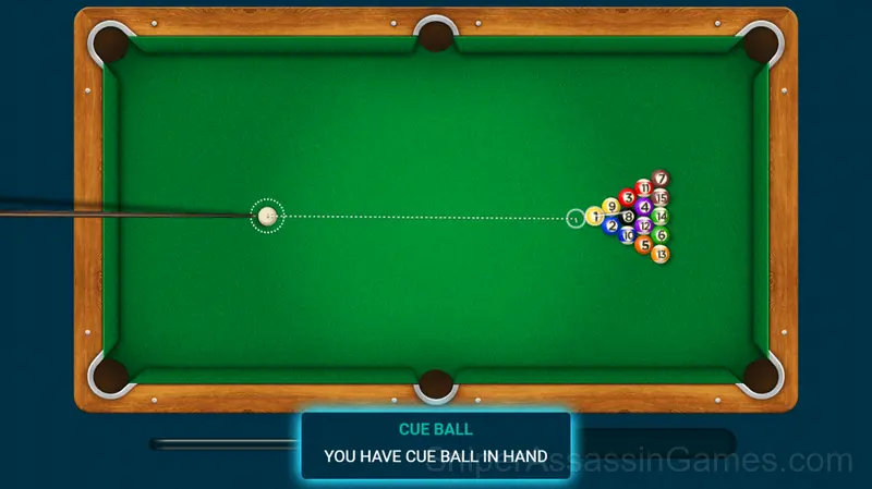 Classic Billiard gameplay screenshot 1