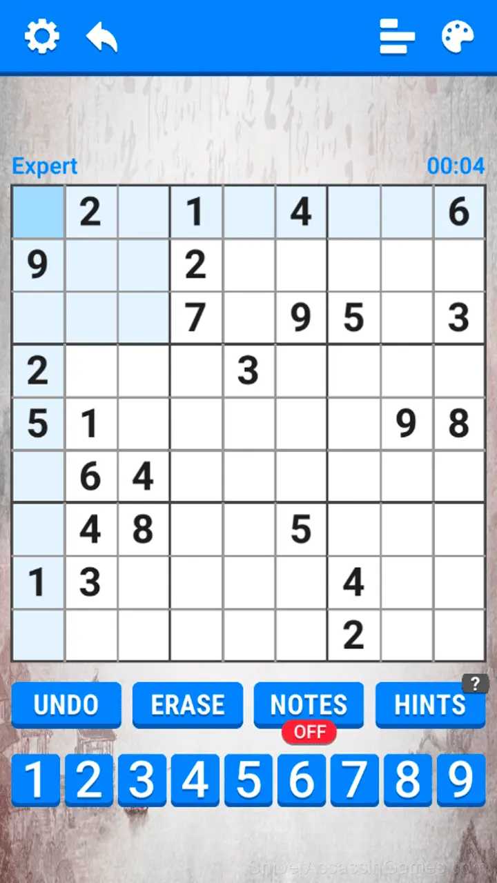 Sudoku Com gameplay screenshot 2