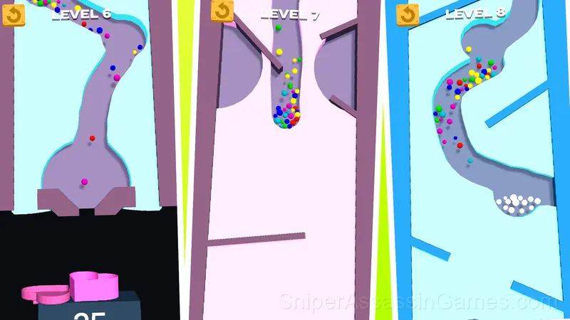 Falling Balls gameplay screenshot 2