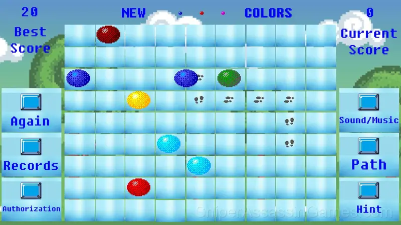 Lines 98 Balls gameplay screenshot 1